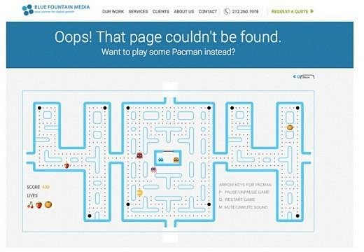 出错的艺术：那些精美的404页面 - 4...