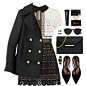 A fashion look from February 2016 featuring short dresses, pea coat and steve-madden shoes. Browse and shop related looks.