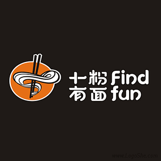 十粉有面餐饮Logo设计