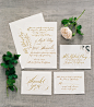 Stationery Wedding Inspiration - Style Me Pretty