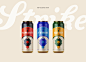 Strike Brewing Co. BEERS | Packaging : Strike Brewing Co. is an independent american craft brewery, founded in 2008 in California by a former minor league ball player, a pitcher for Stanford, Red Sox, and the Portland Sea Dogs.Inspired by the shapes of th