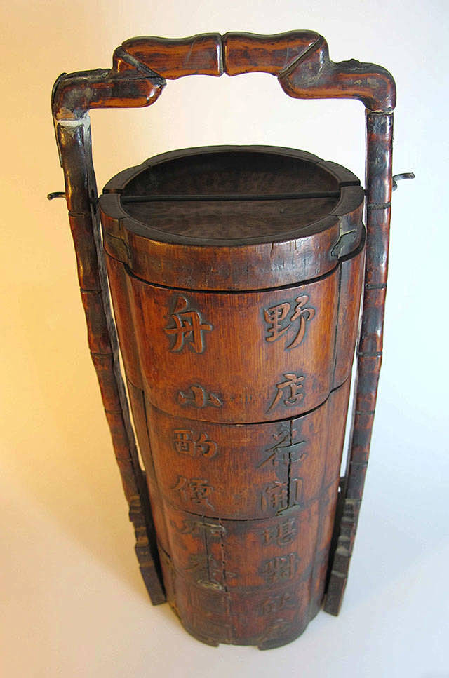 中国古代的饭盒｜常用有木、竹、珐琅、漆器...