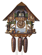 black forest chalet cuckoo clock