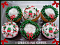全球180款圣诞手工Cupcake萌翻你的味蕾 - 爱结网 ijie.com #蛋糕# #甜品# #婚礼蛋糕##美食##萌物#