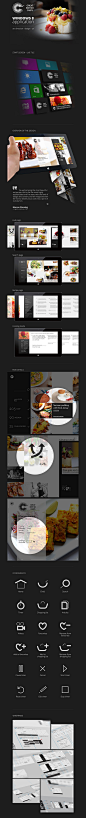 Great British Chefs - Windows 8 app by 崔莎莎2011 - 灵感 - uehtml酷站推荐平台 