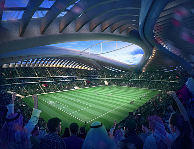 zaha hadid：2022 FIFA...