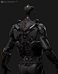 Exoskeleton GIF - FRAMESHIFT GAME CONCEPT ART, Andrea Chiampo : Frameshift Cybernetics, a division of Frameshift Corporation, had created many cybernetic devices to augment human function. Aural and Ocular implants were used to convey information directly