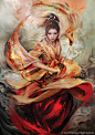 L5R - Shiba Tsukune, Ignatius Tan : Shiba Tsukune of the Phoenix Clan, Work done for Legend of the 5 rings, Fantasy Flight Games