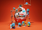 Kinder Surprise / Die Heimwerker Elefanten on Behance