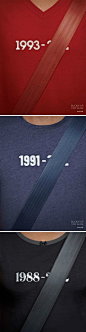 提醒驾乘者系安全带的公益广告——生命止于此刻