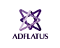 Adflatus logo, stationery, identity design