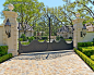 Formal Residential Estate & Garden : This formal residence is located in Highland Park, Texas features intensely manicured gardens, a cobblestone driveway, private motor court and a grand entry gate. 