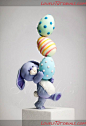 HOW TO - Balancing Bunny Cake Topper I will prob never be able to do this but want to try