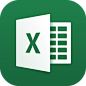 Microsoft Excel #App# #icon# #图标# #Logo# #扁平# 采集@GrayKam