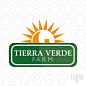 Logo Design - Tierra Verde Farm #logo #sale #farm #green #produtcs #natural #nature