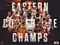 2016 Eastern Conference Champs : Artwork done celebrating the Cleveland Cavaliers winning the Eastern Conference Championship. Also created a splash page for the website: http://www.nba.com/cavaliers/ecf-champs-160527?ls=splash