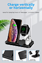 17.44US $ 45% OFF|4 in 1 Qi Quick Wireless Charger Dock Station Stand For Apple Watch Pencil AirPods iPhone Samsung Phone Fast Induction Charging|Wireless Chargers|   - AliExpress : Smarter Shopping, Better Living!  Aliexpress.com