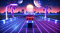 DodgeNeonCube, Mike Gomez : This project is an exercice to practice C# language in Unity, which I am learning from a Youtuber named "Brackeys".<br/>I was inspired by the synthwave style of 2010, influenced by the 80's._场景 _背景元素 #率叶插件，让花瓣网更