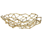 Tom Dixon Bone brass bowl