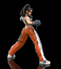 Bloodsport Beatdown - Brook, Dr Zenith : Brook is a baseball bat wielding, sun worshipping, bone breaking sports fan from the west coast. She's the fifth character in my universe of beat 'em up babes. <br/>Sculpted in pose as usual with these in Zbr