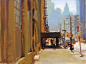 Streets Of New York, oil on canvas, 12 x 16 inches   SOLD 