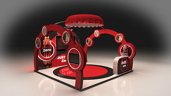 Coca Cola Zero Booth...