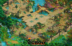 CG帮美术资源网采集到游戏地图