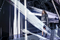 Le décor futuriste et technologique du défilé Louis Vuitton printemps été 2016