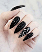 60+ Halloween Nail Art Ideas : 
There are so many fun designs to choose from and depending on the costume for your Halloween, you should pick the one that suits your costume theme the best. Zombie nails,Skull nails, witch nails, spider nails, pumpkin nail