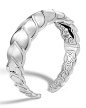 JOHN HARDY STERLING SILVER LEGENDS NAGA MEDIUM KICK CUFF