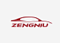 zengniu汽车logo https://88ICON.com 标志 设计 图标 图案 平面 创意 汽车logo 轿车 车logo设计