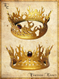Game of Thrones - Joffrey Baratheon leather crown by Fantasy-Craft