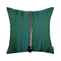 样板房软装设计师抱枕套 床头靠垫软包靠背草绿色精密加流苏装饰-淘宝网