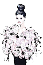 时尚经典 Classic fashion icon#Audrey Hepburn#经典##影视##插画##明星#