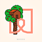 A I R B N B : Airbnb invited me to create this set of icons related to the following categories: People, Music, Clothing, Cities, Nature, Houses, Transportation, Travel, Animals and Furniture.This is the result, hope you like it!