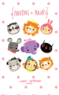 Pungpung & Friends : "Pungpung & Friends"Display on LINE DECOArtist collection on LINE DECO application. 