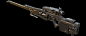 12.7x99mm Anti material sniper rifle