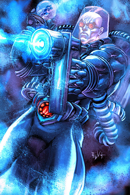 动漫人物插画设计欣赏：Mr.Freeze...