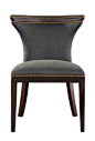 Jacqueline Side Chair from the Alexa Hampton® collection by Hickory Chair Furniture Co.