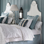 French Country Headboard-White- Twin traditional headboards