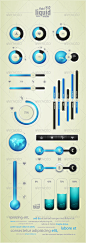 Infographics element on water and liquid - Infographics 