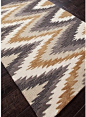 Jaipur Brio Bargello Transitional Tribal Pattern Polyester Tufted Rug - modern - rugs - Hayneedle