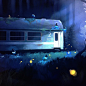 Night Train #digital #painting