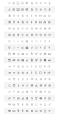 Free Wireframe Icons : Build your wireframe with simple lines icons.PSD file with 90 vector icons on 32x32px in two versions + 50 icons on 16x16px