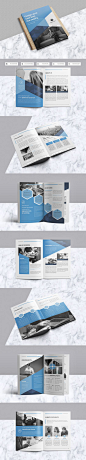 Modern & Professional Brochure Template InDesign INDD