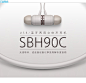 Sony/索尼 SBH90C无线蓝牙 USB/蓝牙立体声耳机 索尼苹果通用-tmall.com天猫