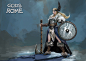 Gods of Rome - Wrath of Egypt and Vikings (canceled) - Gameloft, Alexandre Chaudret : Character designs made for "Gods of Rome", a fighting game on IOS and Androïd, by Gameloft.
Those designs were made in the Art Team of Gameloft HQ Paris.
Art D