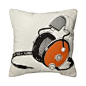 Room Essentials® Headphones Decorative Pillow