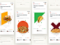 Parachute_Food App logo illustration clean restaurant colorful pizza h2ssr ios12 minimal fast foodies food order booking application ios ux ui app interface