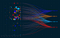 Data Design Part 2 : Abstract Data Design I've been working on for microstock sites. Some experiments with Cinema4D and Illustrator. Main goal was to create fully vector detailed illustrations with no raster effects.